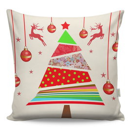 Aberto Design Cojín Multicolor A12966 43 x 43 cm